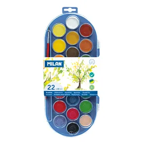Aquarellfarben MAILAND – 22 Farben, 30 mm